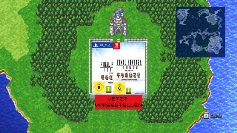 “Final Fantasy I-VI Remaster“: Anniversary Edition für Nintendo Switch & PS4 vorbestellen