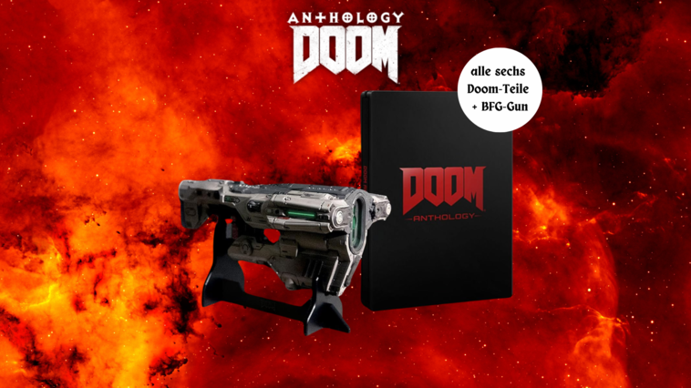 „DOOM Anthology“: Collector‘s Edition mit legendärer BFG-Knarre vorbestellen