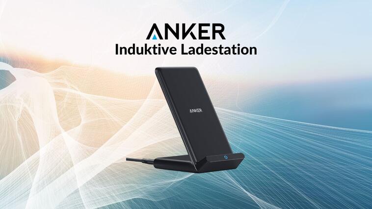 Kabelloses Laden: Induktive Ladestation von Anker für iPhones und Galaxy-Handys im Sale