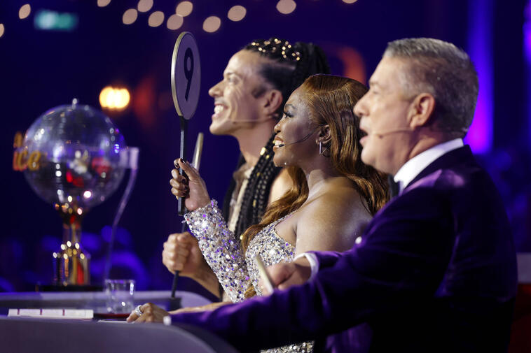 Jorge Gonzales, Motsi Mabuse und Joachim Llambi bei Let's Dance