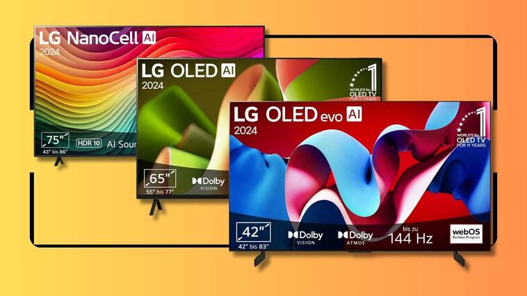 3 LG Fernseher, die aktuell bei Amazon im Angebot sind