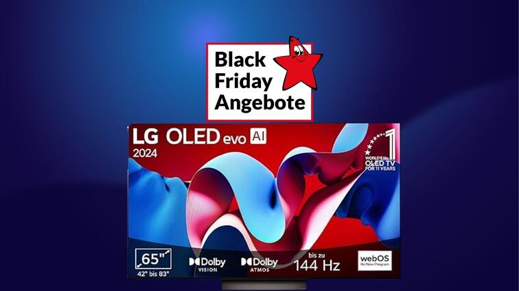 Kino war gestern: Hol dir den LG 65 Zoll OLED TV zum Black-Friday-Sparpreis nach Hause!