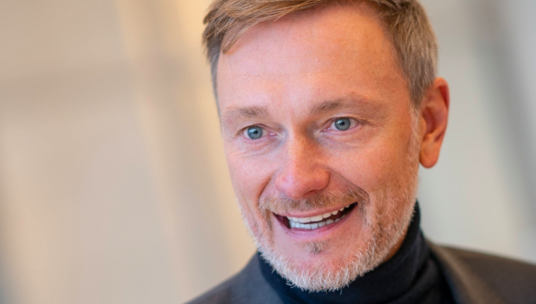 Christian Lindner lachend