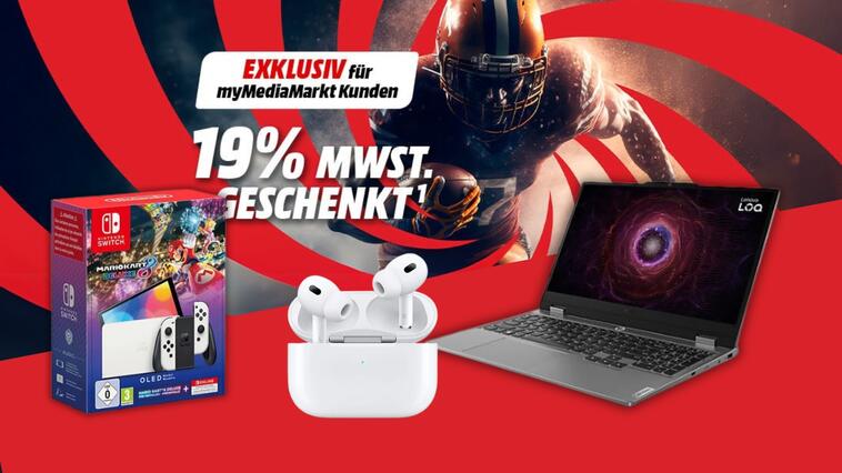 MediaMarkt Saturn MWST.-Aktion