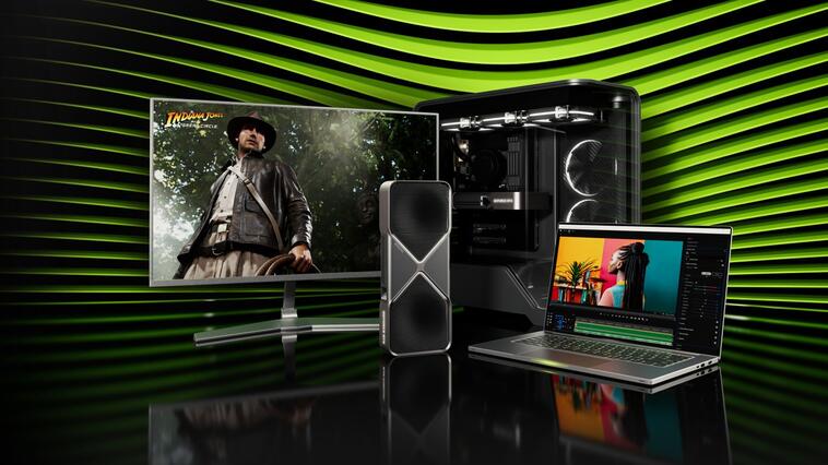 Nvidia Geforce RTX CES 2025 DLSS 4