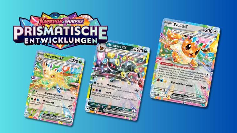 Pokémon Karten Prismatische Entwicklungen