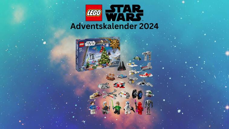 LEGO Star Wars Adventskalender 2024: Mögen die Weihnachtstage mit dir sein!