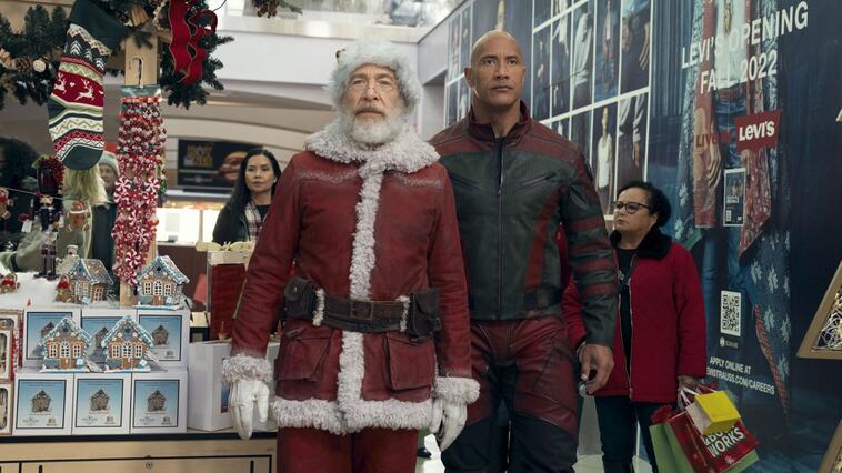 Red One: J.K. Simmons und Dwayne Johnson