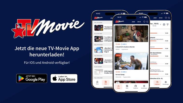 TV Movie mobile: TV Programm App für Android und IOS