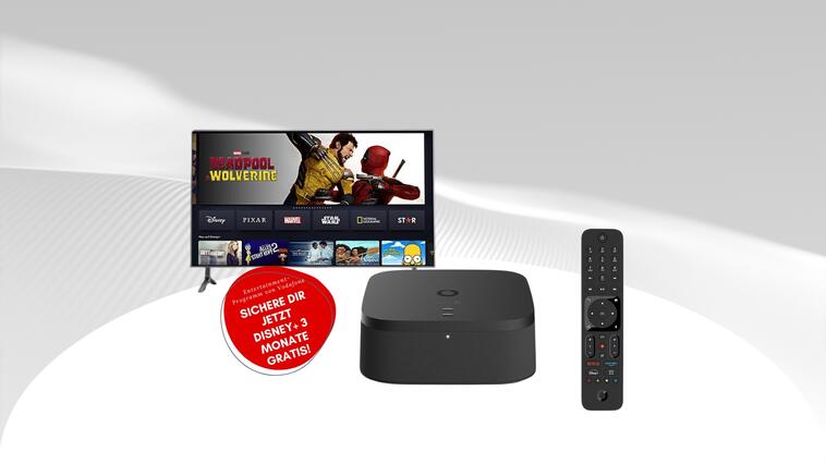 GigaTV Vodafone 3 Monate Disney+ geschenkt