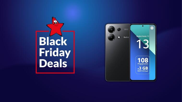 Xiaomi Redmi Note 13 am Black Friday: Bei diesem Händler zahlst du nur 119 Euro