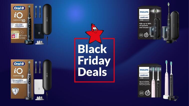 Pre Black Friday Deals: Diese elektrischen Zahnbürsten Deals willst du nicht verpassen