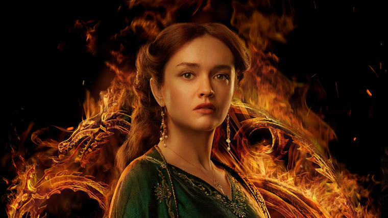 Olivia Cooke als Alicent Hohenturm in "House of the Dragon"