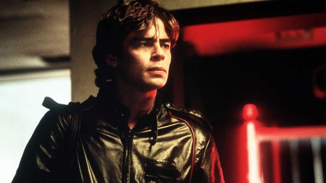 Benicio del Toro in jungen Jahren.